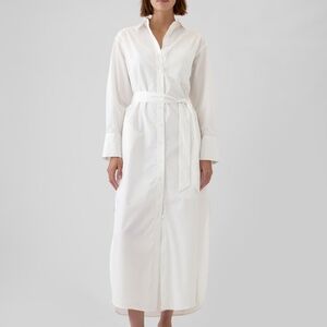 Organic Cotton Maxi Shirtdress